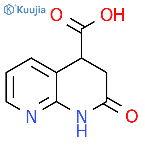 2-oxo-1,2,3,4-tetrahydro-1,8-naphthyridine-4-carboxylic acid structure