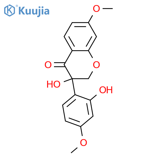 2',3,4',7-Tetrahydroxyisoflavanone; (R)-form, 4',7-Di-Me ether structure