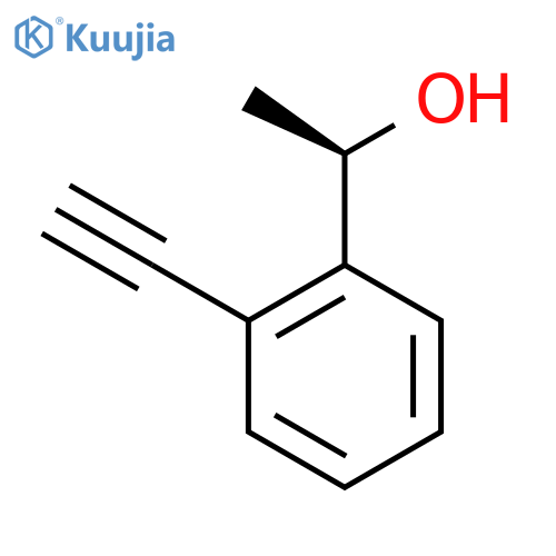 (1R)-1-(2-ethynylphenyl)ethan-1-ol structure