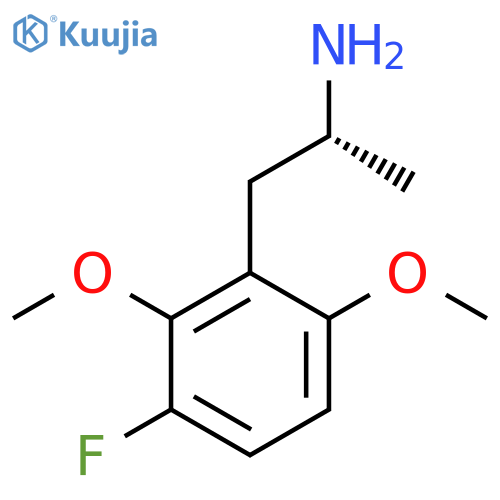 (2R)-1-(3-fluoro-2,6-dimethoxyphenyl)propan-2-amine structure
