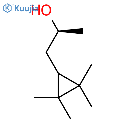 (2S)-1-(2,2,3,3-tetramethylcyclopropyl)propan-2-ol structure