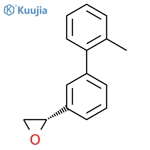 (2S)-2-3-(2-methylphenyl)phenyloxirane structure