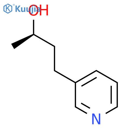 (2R)-4-(pyridin-3-yl)butan-2-ol structure