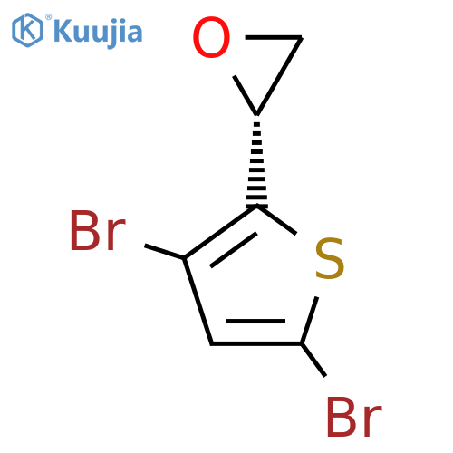 (2R)-2-(3,5-dibromothiophen-2-yl)oxirane structure