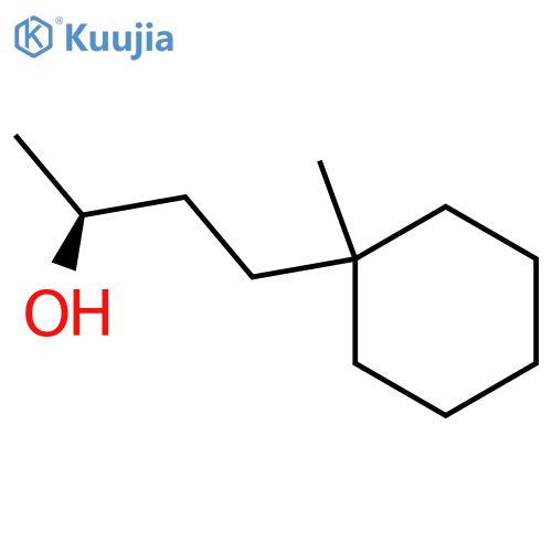 (2S)-4-(1-methylcyclohexyl)butan-2-ol structure