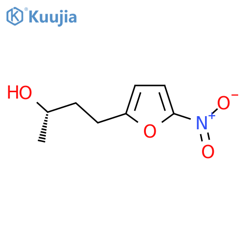 (2S)-4-(5-nitrofuran-2-yl)butan-2-ol structure