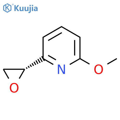 2-methoxy-6-(2S)-oxiran-2-ylpyridine structure