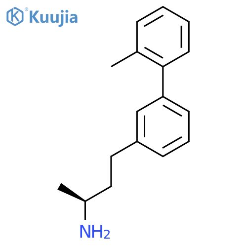 (2S)-4-3-(2-methylphenyl)phenylbutan-2-amine structure