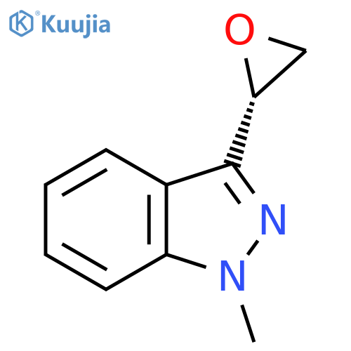 1-methyl-3-(2S)-oxiran-2-yl-1H-indazole structure