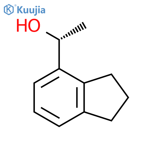 (1R)-1-(2,3-dihydro-1H-inden-4-yl)ethan-1-ol structure