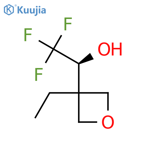 (1S)-1-(3-ethyloxetan-3-yl)-2,2,2-trifluoroethan-1-ol structure