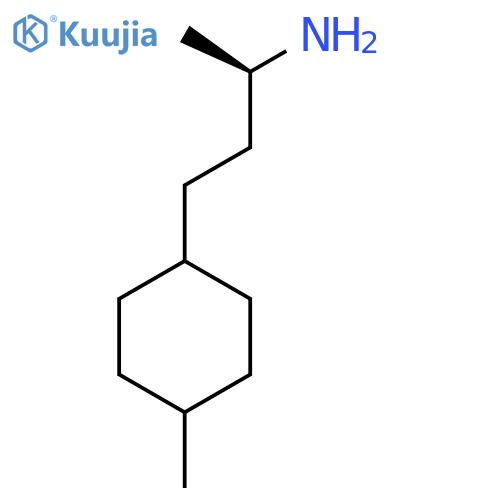 (2R)-4-(4-methylcyclohexyl)butan-2-amine structure