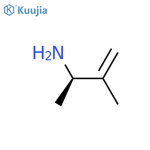(2R)-3-methylbut-3-en-2-amine structure