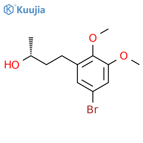 (2R)-4-(5-bromo-2,3-dimethoxyphenyl)butan-2-ol structure