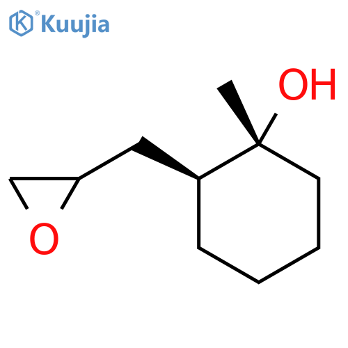 rac-(1R,2S)-1-methyl-2-(oxiran-2-yl)methylcyclohexan-1-ol structure