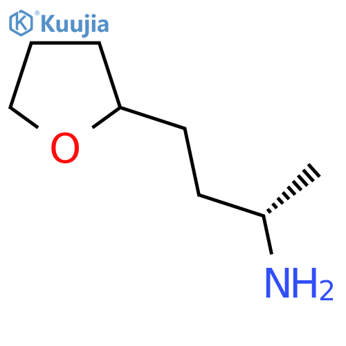 (2S)-4-(oxolan-2-yl)butan-2-amine structure