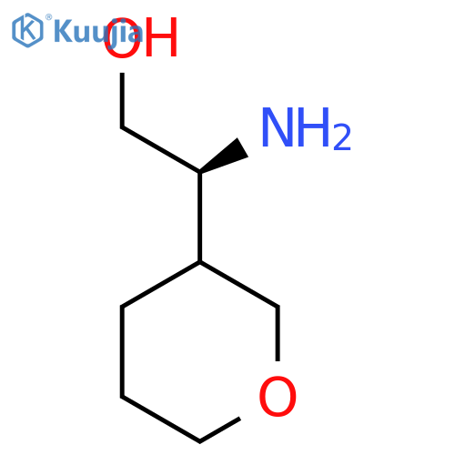 (2S)-2-amino-2-(oxan-3-yl)ethan-1-ol structure