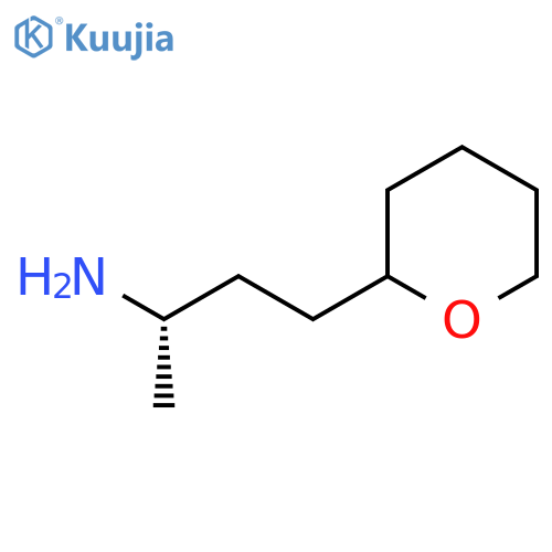 (2S)-4-(oxan-2-yl)butan-2-amine structure