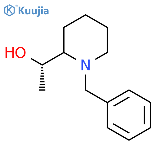 (1S)-1-(1-benzylpiperidin-2-yl)ethan-1-ol structure
