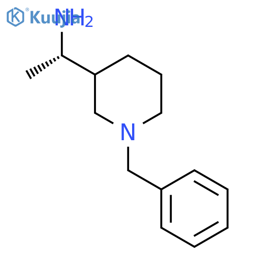 (1S)-1-(1-benzylpiperidin-3-yl)ethan-1-amine structure
