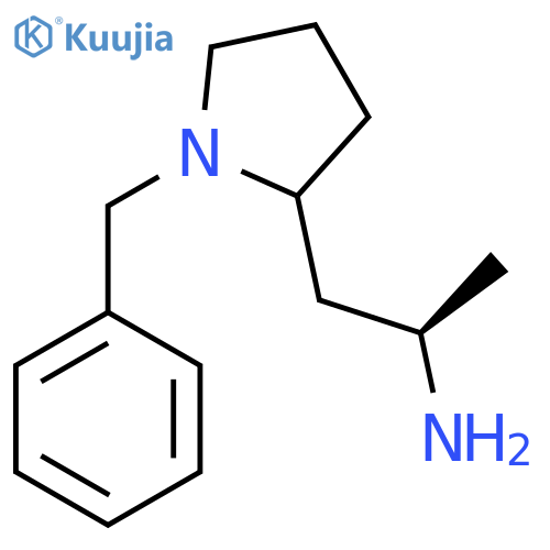 (2R)-1-(1-benzylpyrrolidin-2-yl)propan-2-amine structure