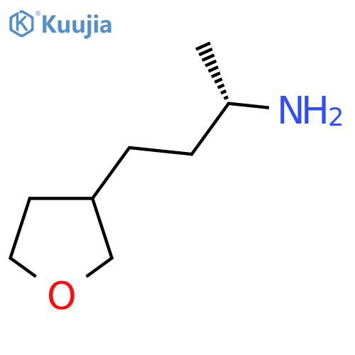 (2S)-4-(oxolan-3-yl)butan-2-amine structure
