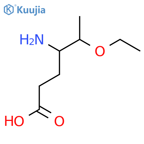 4-amino-5-ethoxyhexanoic acid structure
