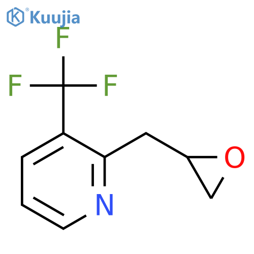2-(oxiran-2-yl)methyl-3-(trifluoromethyl)pyridine structure