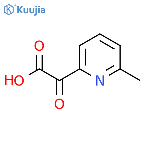 2-(6-methylpyridin-2-yl)-2-oxoacetic acid structure