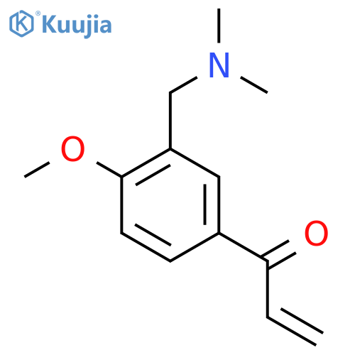 1-{3-(dimethylamino)methyl-4-methoxyphenyl}prop-2-en-1-one structure
