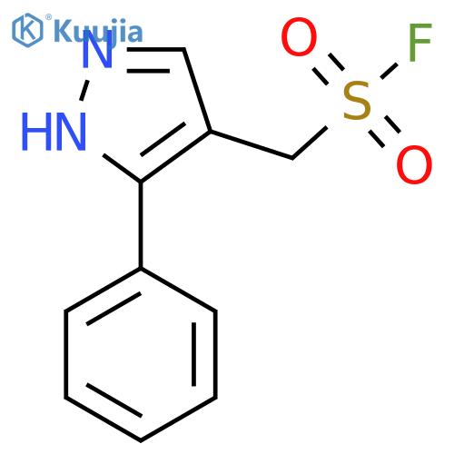 (3-phenyl-1H-pyrazol-4-yl)methanesulfonyl fluoride structure