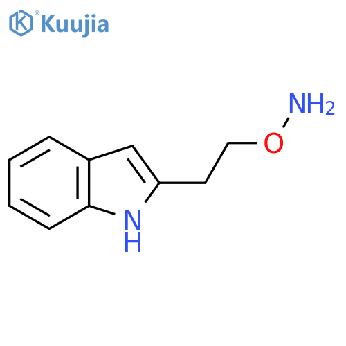 O-2-(1H-indol-2-yl)ethylhydroxylamine structure