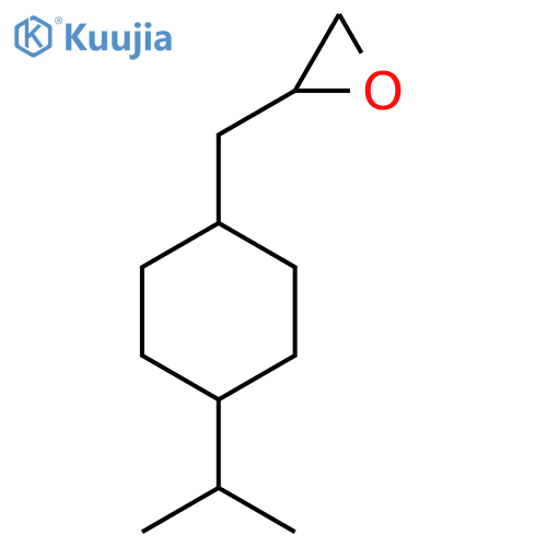 2-{4-(propan-2-yl)cyclohexylmethyl}oxirane structure