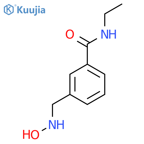 N-ethyl-3-(hydroxyamino)methylbenzamide structure