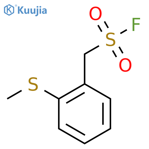 2-(methylsulfanyl)phenylmethanesulfonyl fluoride structure