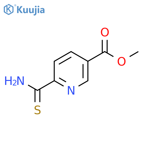 methyl 6-carbamothioylpyridine-3-carboxylate structure