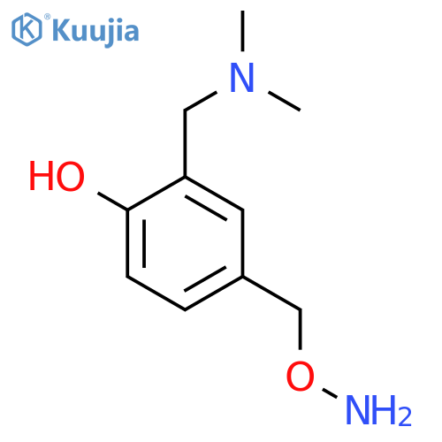 4-(aminooxy)methyl-2-(dimethylamino)methylphenol structure