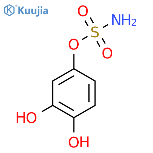 3,4-dihydroxyphenyl sulfamate structure
