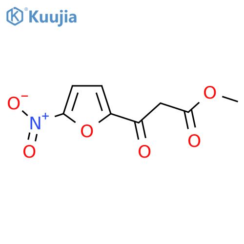 methyl 3-(5-nitrofuran-2-yl)-3-oxopropanoate structure