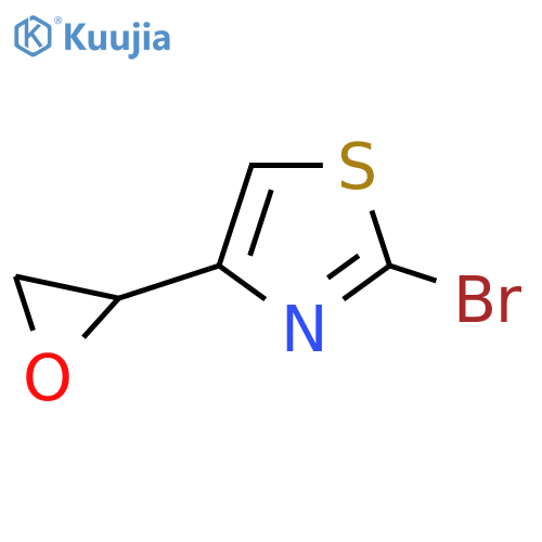2-bromo-4-(oxiran-2-yl)-1,3-thiazole structure