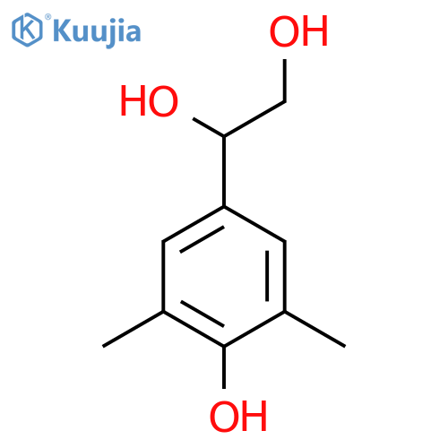 1-(4-Hydroxy-3,5-dimethylphenyl)ethane-1,2-diol structure