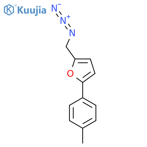 2-(azidomethyl)-5-(4-methylphenyl)furan structure