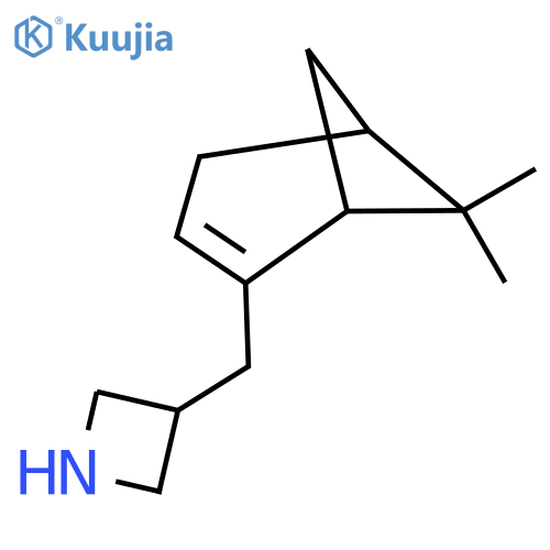 3-({6,6-dimethylbicyclo3.1.1hept-2-en-2-yl}methyl)azetidine structure