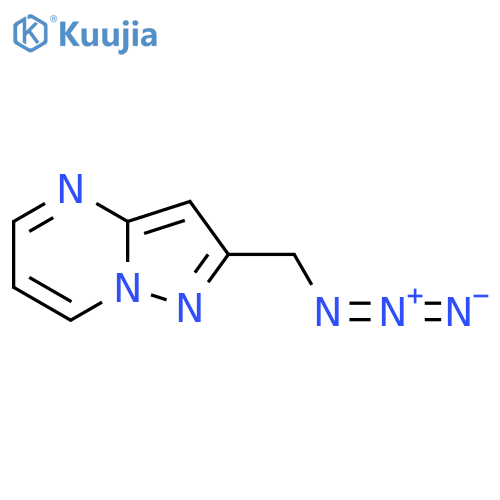 2-(azidomethyl)pyrazolo1,5-apyrimidine structure