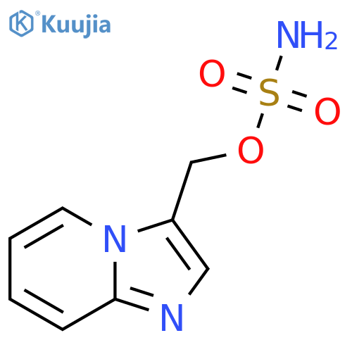 {imidazo1,2-apyridin-3-yl}methyl sulfamate structure