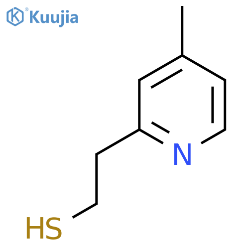 2-(4-methylpyridin-2-yl)ethane-1-thiol structure