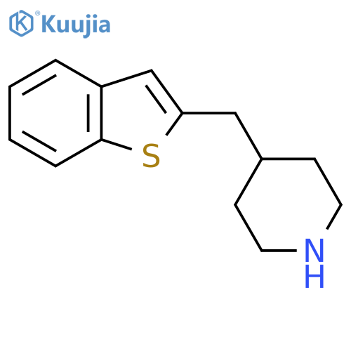 4-(1-benzothiophen-2-yl)methylpiperidine structure