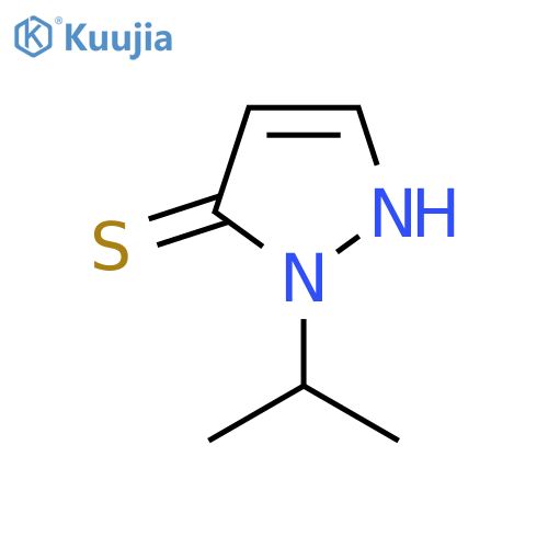 1-(propan-2-yl)-1H-pyrazole-5-thiol structure