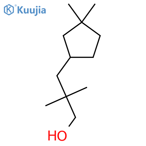 3-(3,3-Dimethylcyclopentyl)-2,2-dimethylpropan-1-ol structure
