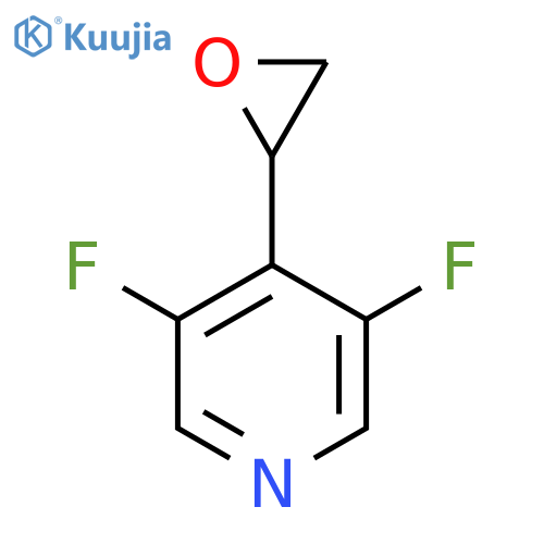 3,5-difluoro-4-(oxiran-2-yl)pyridine structure